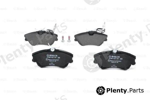 Bosch 0986424451 — Brake Pad Set, disc brake
