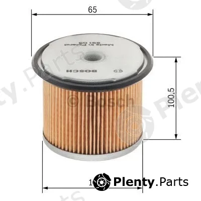 Bosch 1457429280 — Fuel Filter