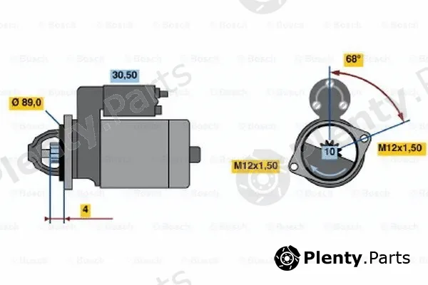 Bosch 0986015991 — Starter