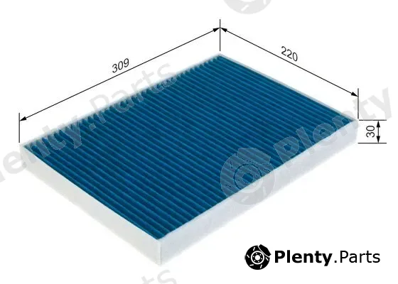 Bosch 0986628565 — Filter, cabin air FILTER+pro