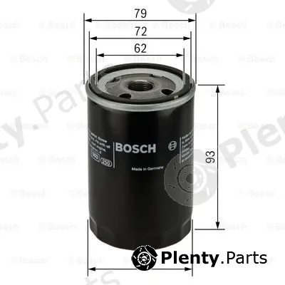 Bosch 0451103363 — Oil Filter