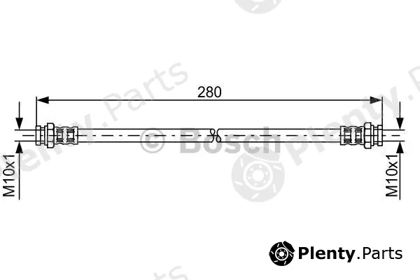 Bosch 1987476985 — Brake Hose