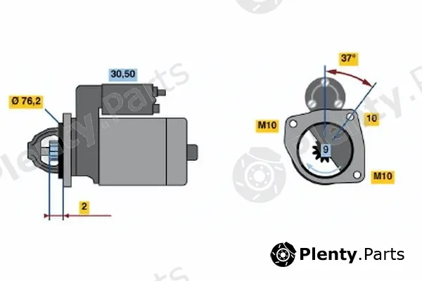 Bosch 0001108402 — Starter