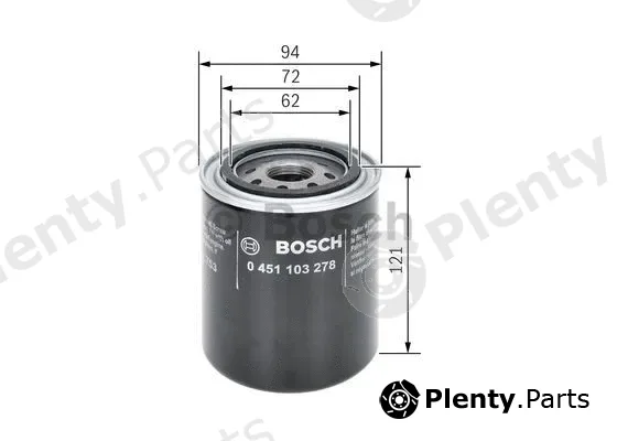 Bosch 0451103278 — Oil Filter