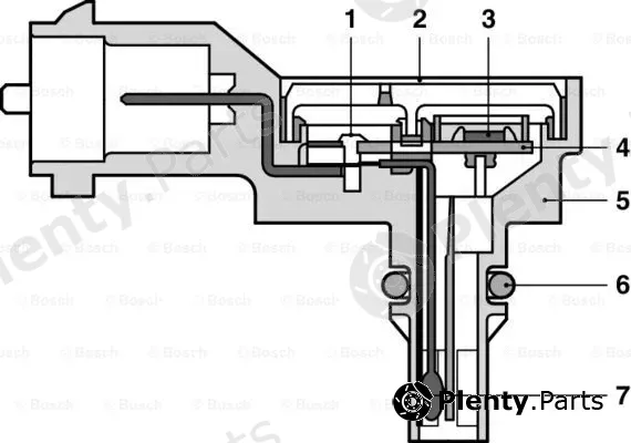 Bosch 0281002566 — Sensor, boost pressure