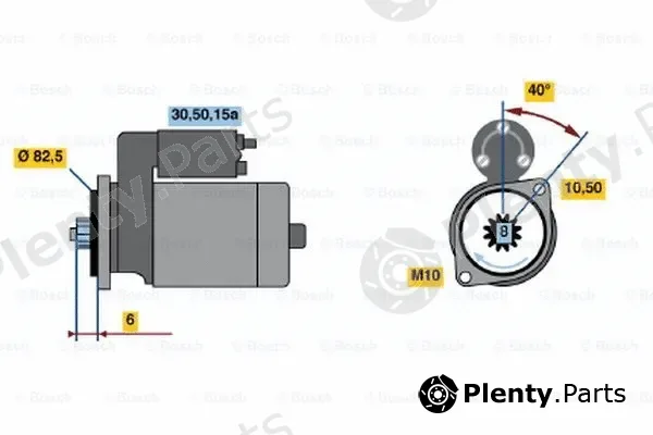 Bosch 0986014221 — Starter