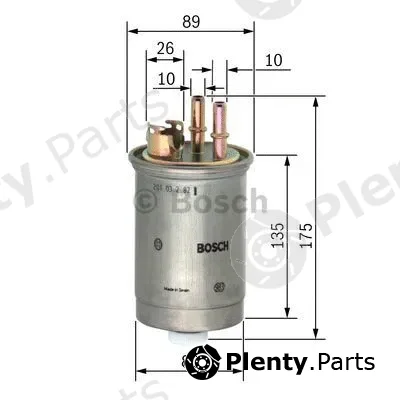 Bosch 0450906357 — Fuel Filter