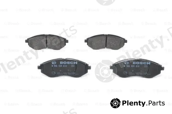 Bosch 0986424818 — Brake Pad Set, disc brake