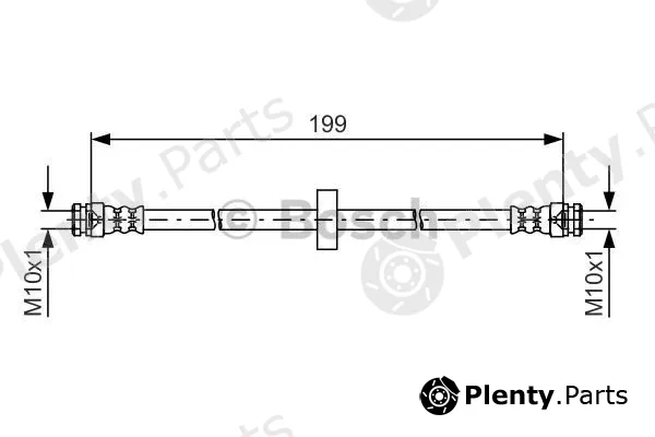 Bosch 1987481607 — Brake Hose