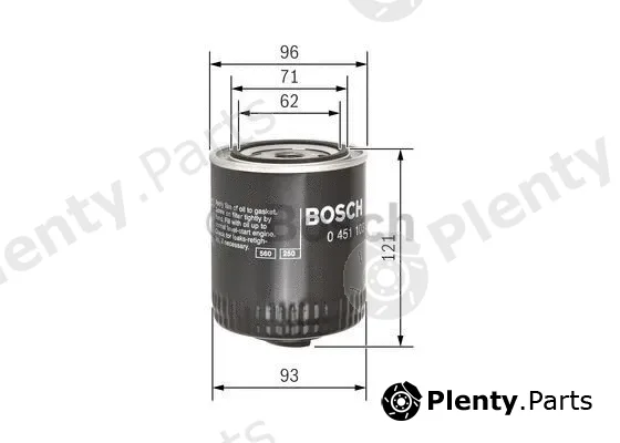 Bosch 0451103028 — Oil Filter