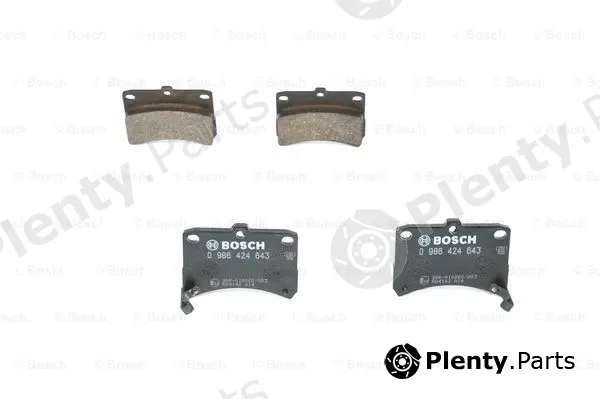 Bosch 0986424643 — Brake Pad Set, disc brake