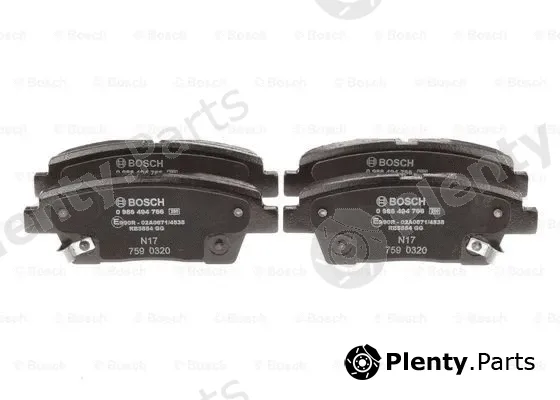 Bosch 0986494766 — Brake Pad Set, disc brake