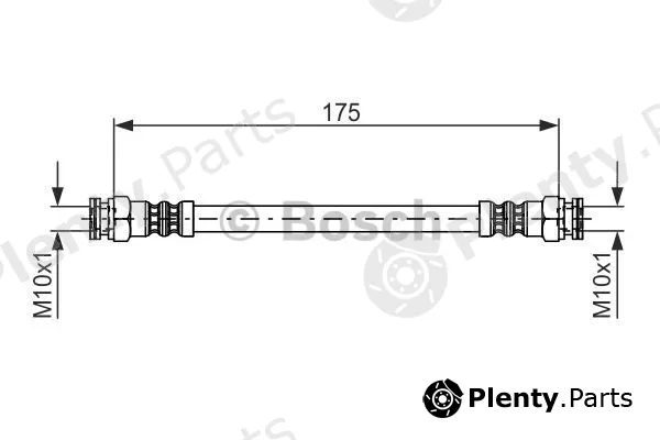 Bosch 1987476012 — Brake Hose