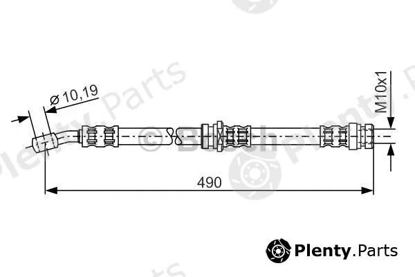 Bosch 1987476076 — Brake Hose