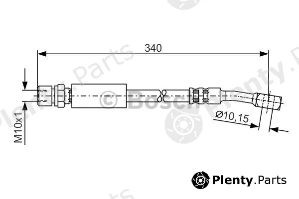 Bosch 1987476691 — Brake Hose