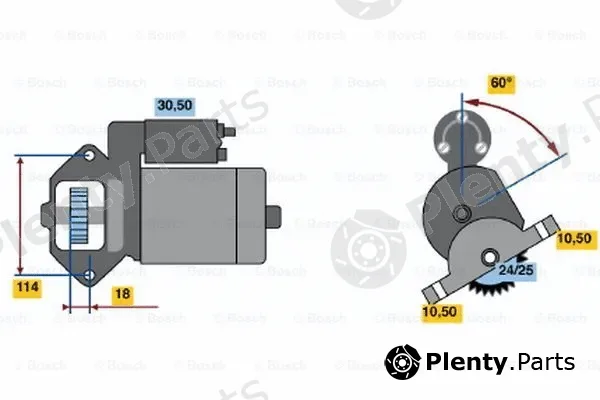 Bosch 0986012921 — Starter