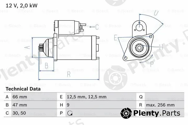 Bosch 0986018930 — Starter