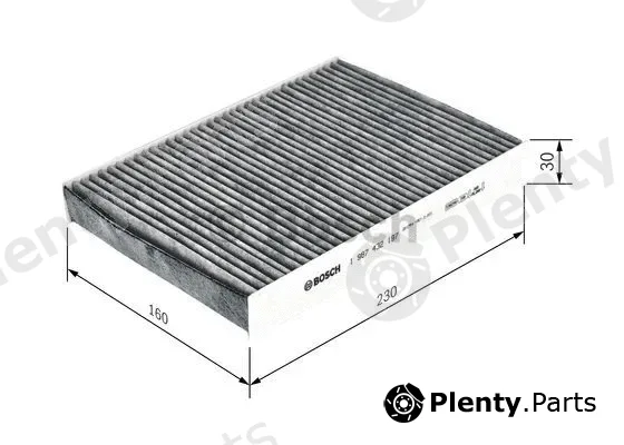 Bosch 1987432197 — Filter, cabin air