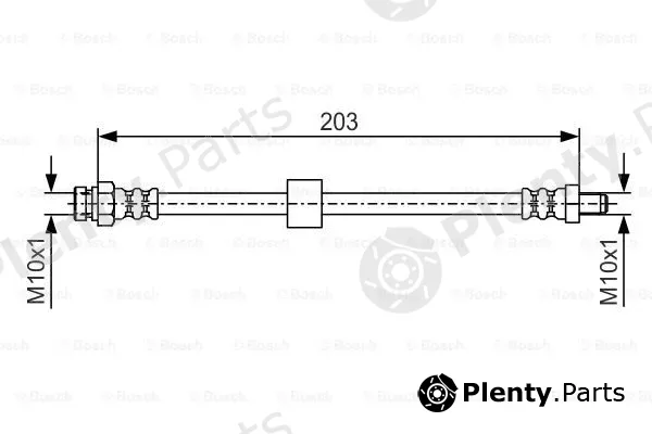 Bosch 1987476035 — Brake Hose