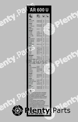Bosch 3397008938 — Wiper Blade Aerotwin Retro