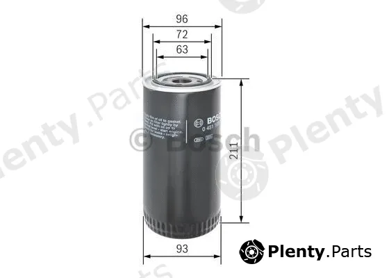 Bosch 0451105067 — Oil Filter