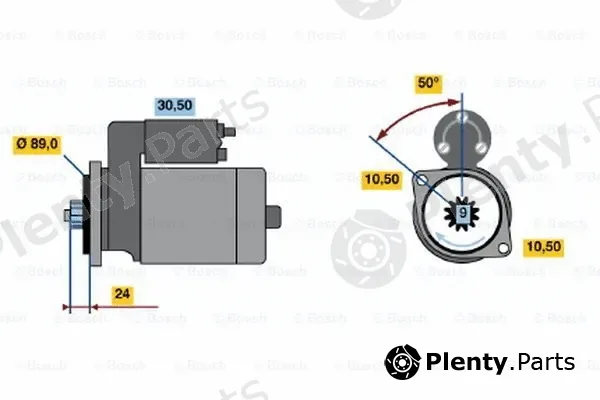 Bosch 0986014071 — Starter