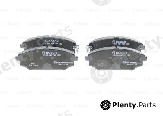 Bosch 0986424727 — Brake Pad Set, disc brake