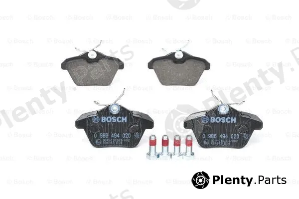 Bosch 0986494020 — Brake Pad Set, disc brake