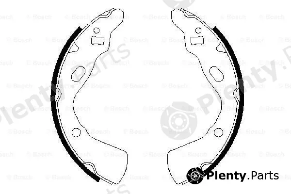 Bosch 0986487388 — Brake Shoe Set
