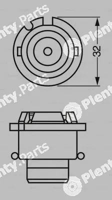 Bosch 1987302851 — Bulb, headlight ECO HID WS