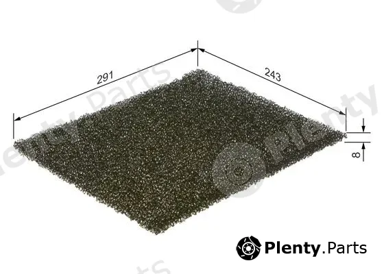 Bosch 1987435124 — Filter, cabin air