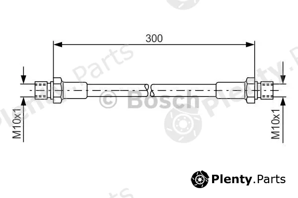 Bosch 1987476286 — Brake Hose