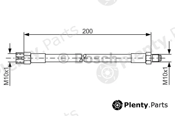 Bosch 1987476002 — Brake Hose