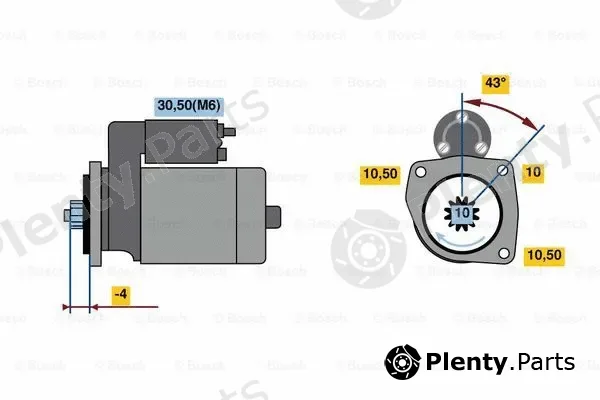 Bosch 0001121427 — Starter