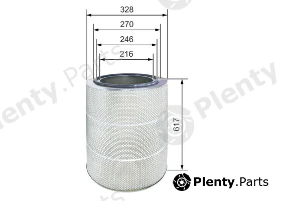 Bosch 0986626755 — Air Filter