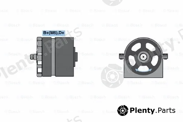 Bosch 0120489565 — Alternator