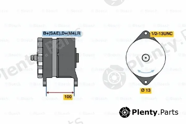Bosch 0122469003 — Alternator