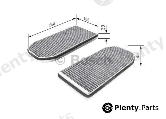 Bosch 1987432362 — Filter, cabin air