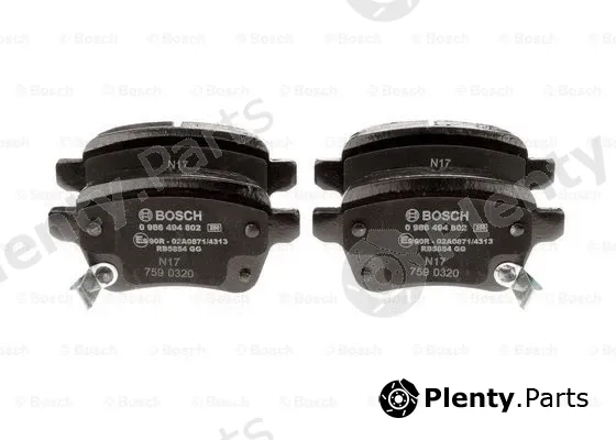 Bosch 0986494802 — Brake Pad Set, disc brake