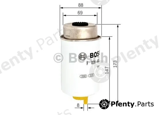 Bosch F026402088 — Fuel Filter