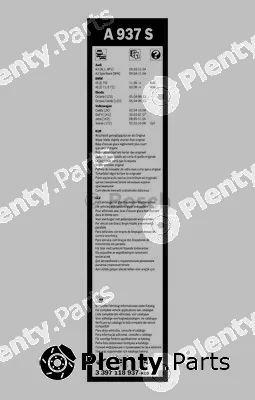 Bosch 3397118937 — Wiper Blade Aerotwin