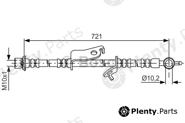 Bosch 1987481635 — Brake Hose