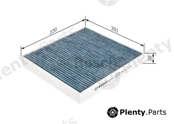 Bosch 0986628519 — Filter, cabin air FILTER+