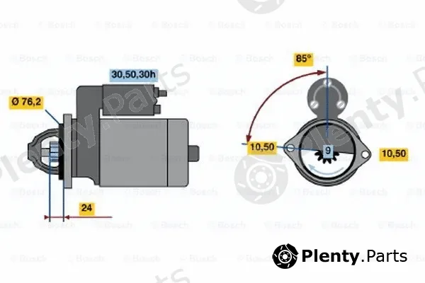 Bosch 0986017160 — Starter