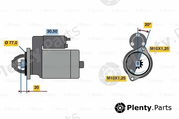 Bosch 0986023980 — Starter
