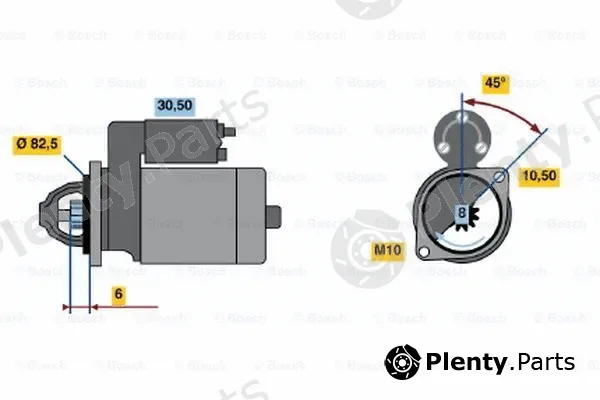 Bosch 0986014211 — Starter