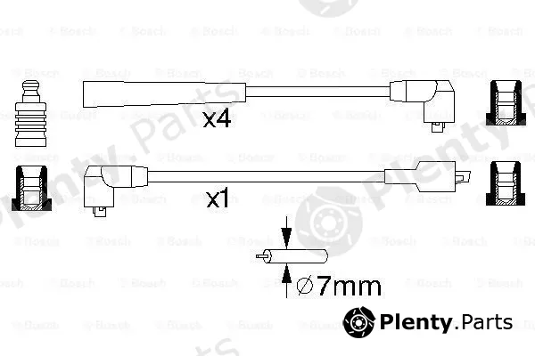 Bosch 0986356859 — Ignition Cable Kit