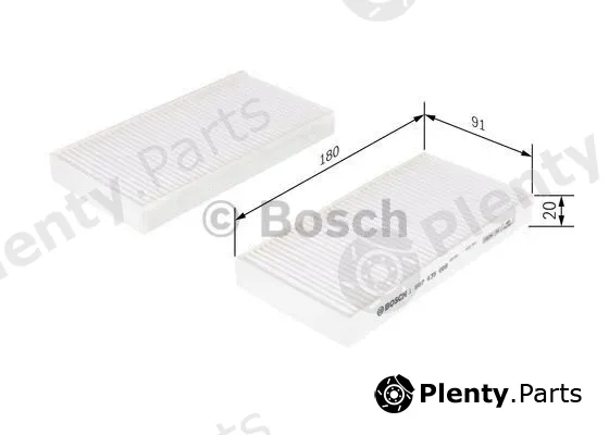 Bosch 1987435008 — Filter, cabin air