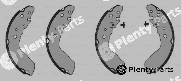 Bosch 0986487594 — Brake Shoe Set