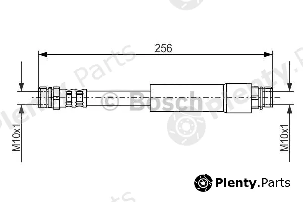 Bosch 1987476284 — Brake Hose